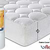 breasley flexcell 1200 zoned memory foam mattress - cocona cover 1