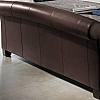 kaydian eshott leather sleigh bed frame, Affordable beds and mattresses. to match every style and every budgets. Warehouse Nueva Andalusia, best deals. Showroom 1