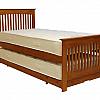 relyon duo storabed oak finish guest bed 1