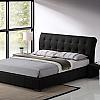 time living boston faux leather bed frame absolute beds, wayfair style beds and mattresses, bed shop near me, best prices and quality, warehouse San pedro  1