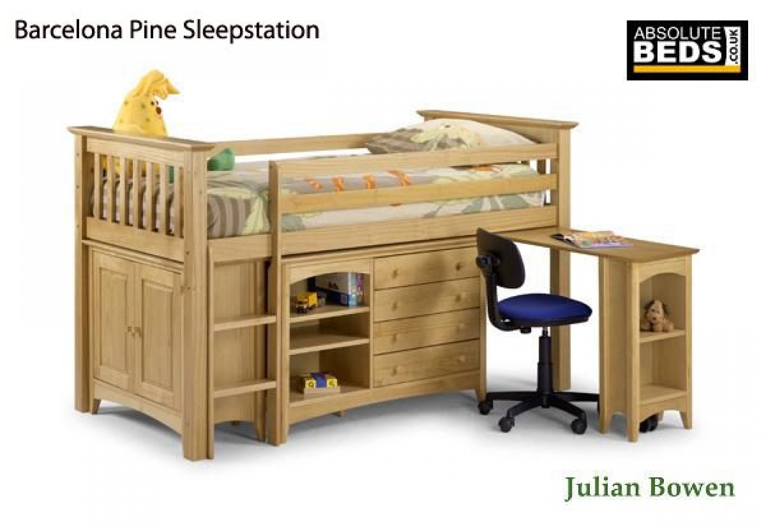 julian bowen barcelona double sided sleep station image