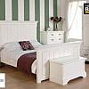 Classic house georgian white wooden bed frame. A good night sleep and rest is how you plan your sleeping space and the choice of textiles and colours. Estepona