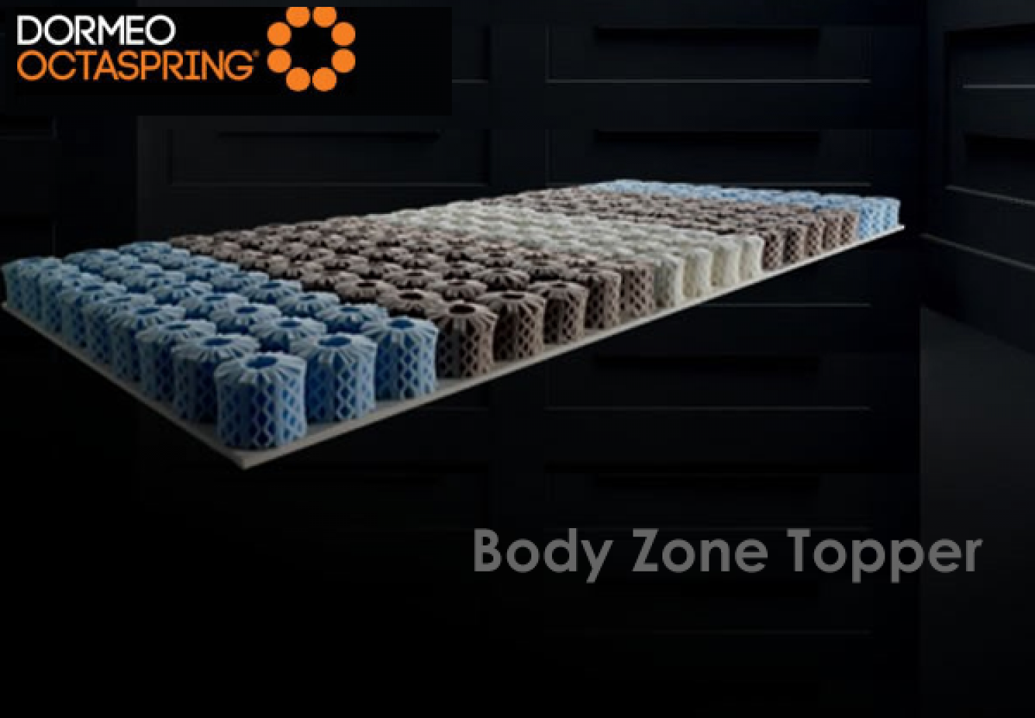 Dormeo Octaspring Body Zoned Topper to keep you cool and comfortable all night, healthy sleep, Beds and Mattresses shop in Fuengirola, best prices. Shop online image