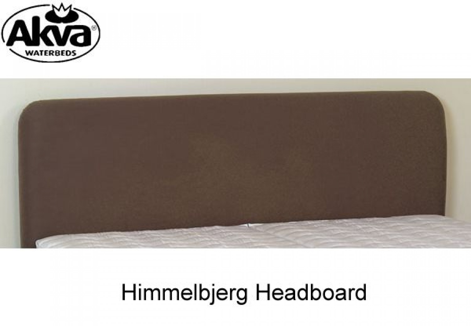 Akva Waterbed Himmelbjerg Headboard has various fabric and leather collection image