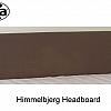 Akva Waterbed Himmelbjerg Headboard has various fabric and leather collection