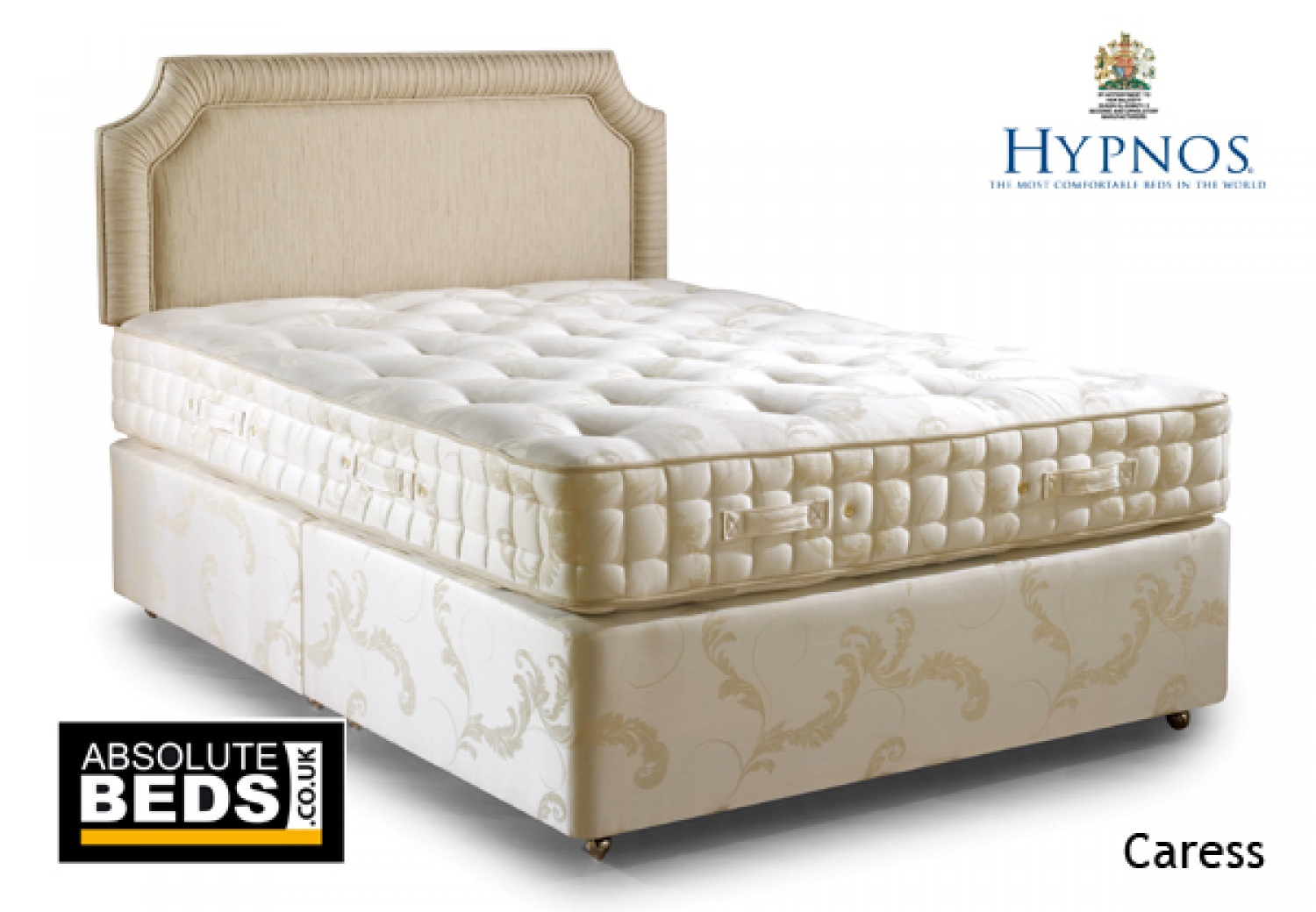 Hypnos Caress 1100 Pocket Sprung Divan Bed Set image