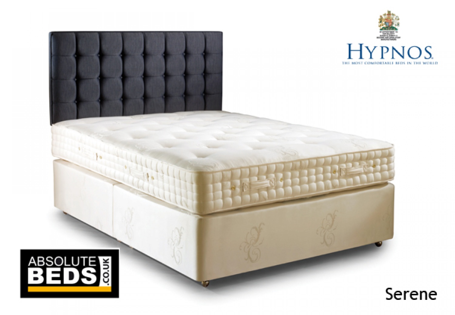 Hypnos Serene 1500 Pocket Sprung Divan Bed Set image