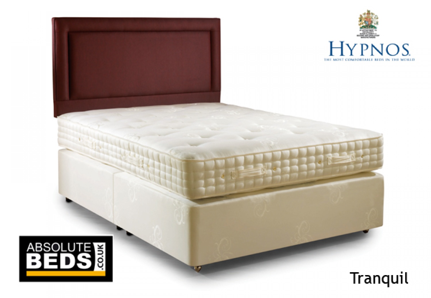 Hypnos Tranquil 1300 Pocket Sprung Divan Bed Set image