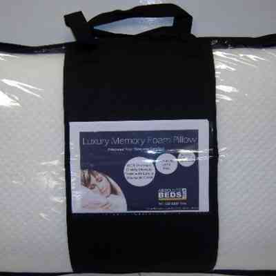 absolute beds collection luxury memory foam pillow