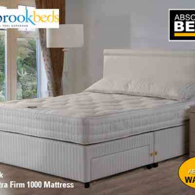 Millbrook Orthopaedic Extra Firm 1000 Divan Bed Set