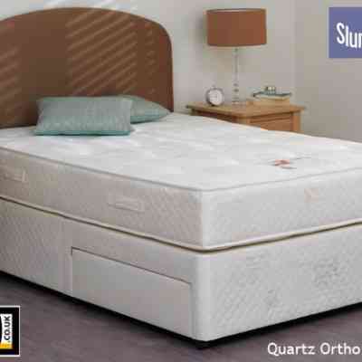slumberland postureflex quartz ortho seal divan bed set