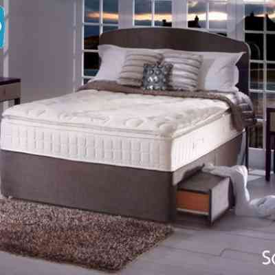 sealy sophia gold 1400 pocket divan bed