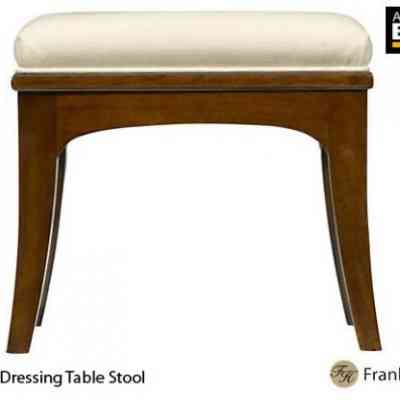 frank hudson elegance mahogany dressing table stool