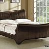 time living wave faux leather bed frame, in Absolute beds, Bedroom Furniture, Topper and mattresses Memoryfoam, Cheap leather beds in Sotogrande costa del sol
