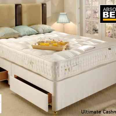 old english ultimate cashmere 1400 divan bed set 