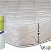 breasley postureform supreme high density foam 20cm deep with micro quilted damask cover mattress 1