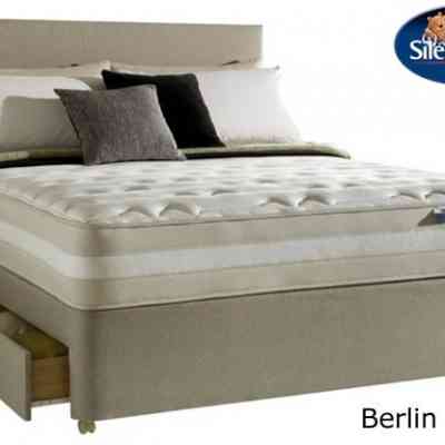 Silentnight Select Single Size Berlin 1550 Miracoil Minipocket Acupressure Pad Divan Bed