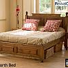 the revival collection chatsworth pine bed