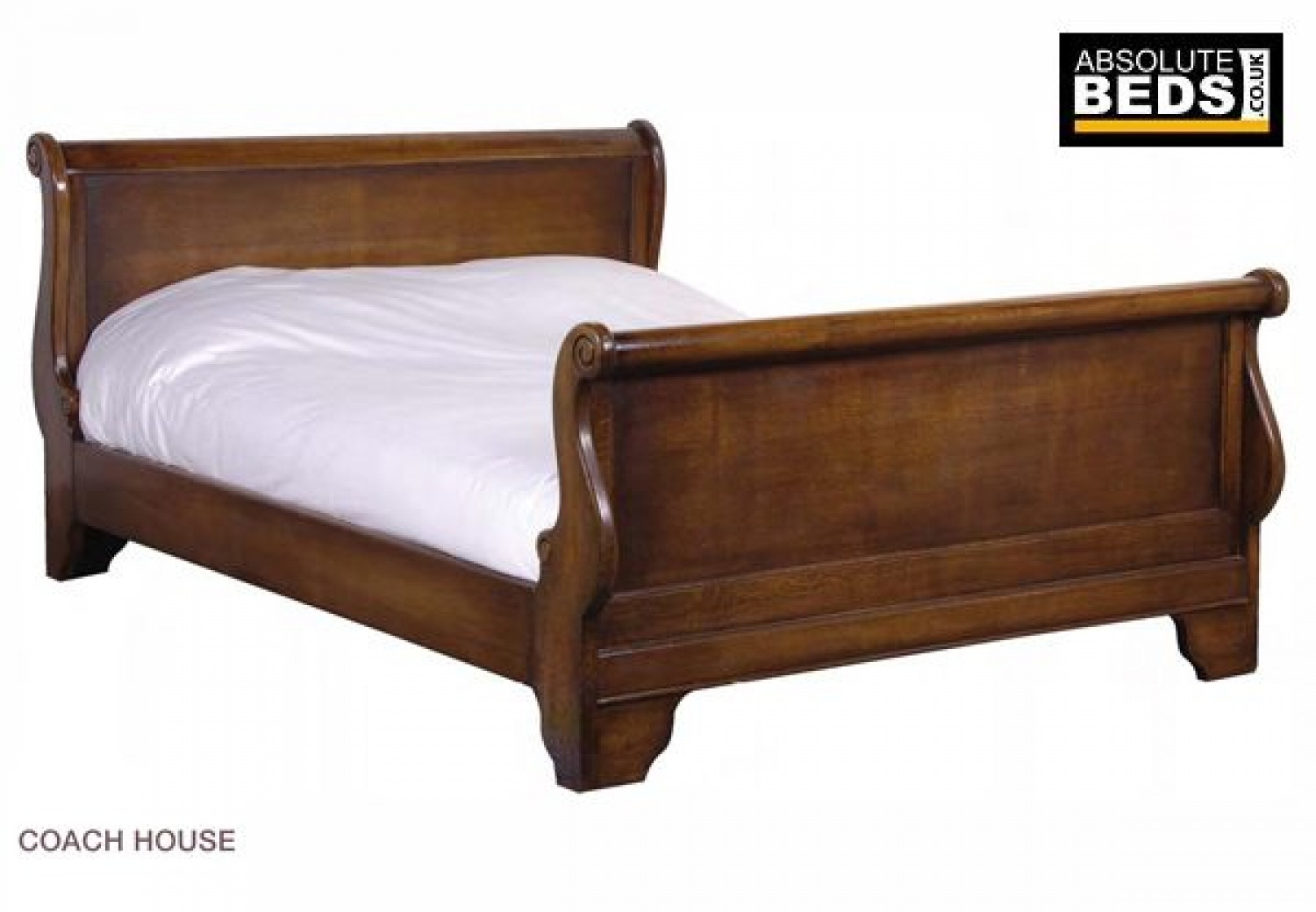 Classic house cheltenham sleigh bed frame, Invest in a Bed and Mattresses that are right for you. At absolute beds you can built your own bespoke comfort Malaga image