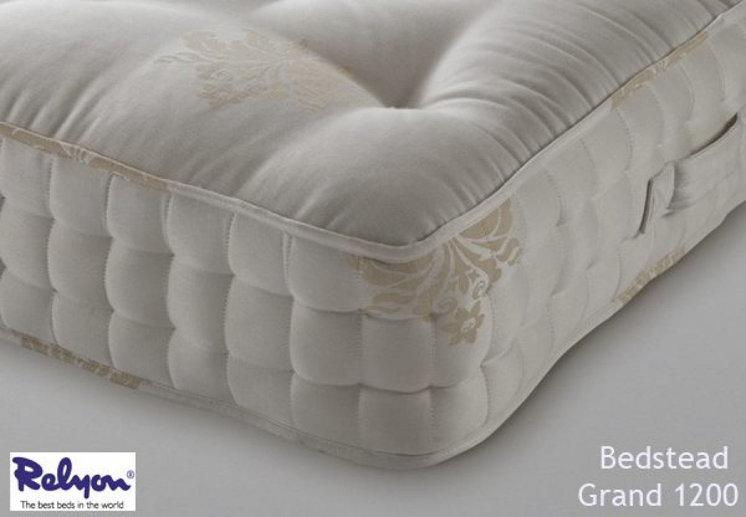 relyon bedstead grand 1200 pocket mattress image