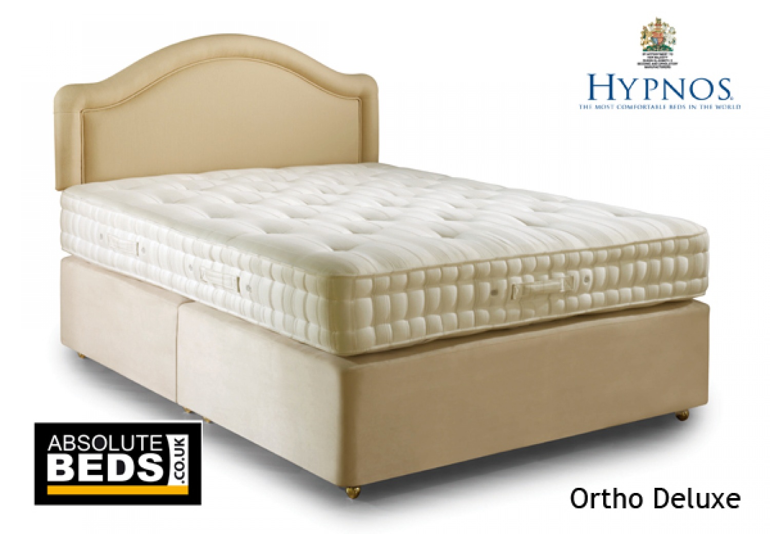 Hypnos Ortho Deluxe 1100 Pocket Sprung Divan Bed Set image