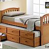 joseph guest bed with 3 storage drawers