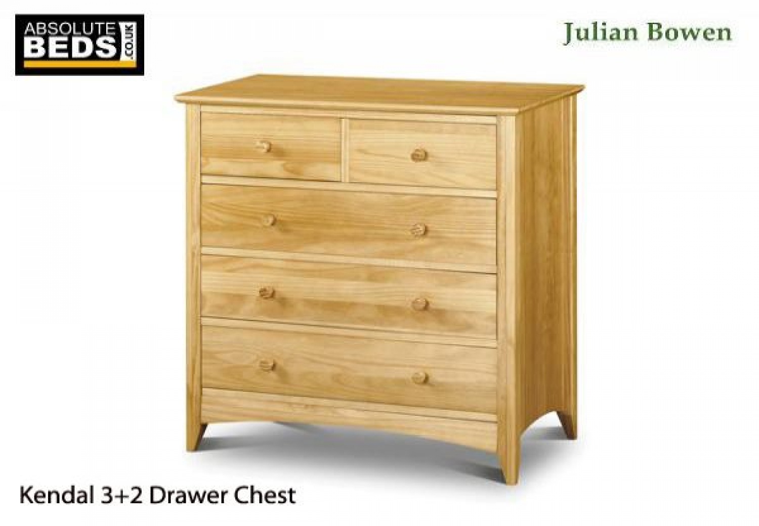 julian bowen kendal 3+2 chest of drawers image