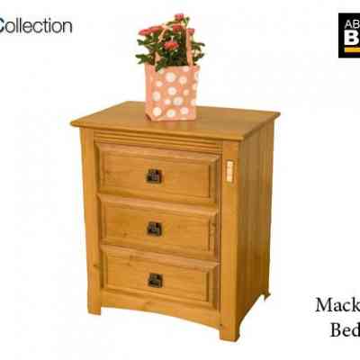 revival collection mackintosh pine bedside