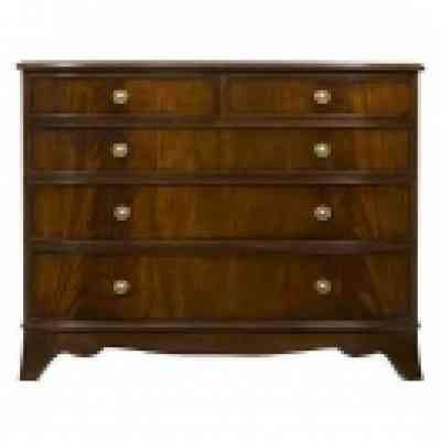 frank hudson elegance mahogany 3+2 drawer chest