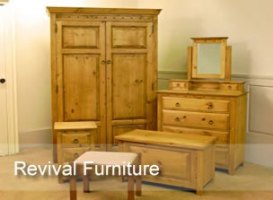 Revival Collection Furniture available at Absolute Beds. Call us for custom size Revival furniture.
